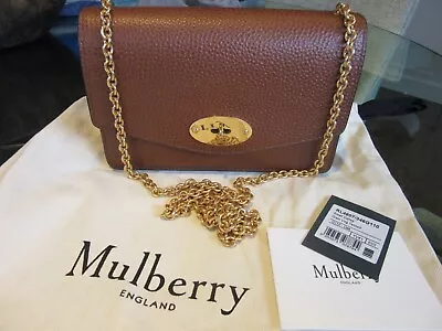 Mulberry Small Darley Shoulder/Crossbody/Clutch Bag In Oak • $585