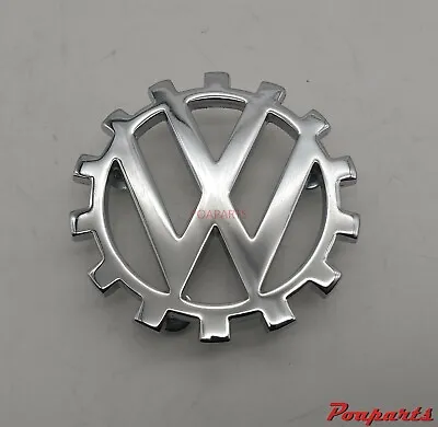 Volkswagen VW Cog Hood Emblem Hoodride Badge Oval Split  Kdf T1 Beetle Vocho • $46