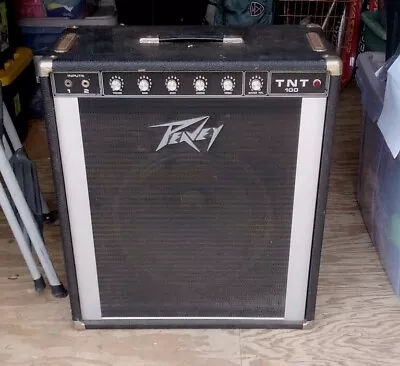 Vintage Peavey TNT 100 100-SS-Series 3 Amp 150 Watts USA MADE - WORKS • $131.25