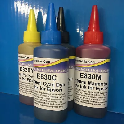 £11.99 • Buy 400ml Refil Ink Epson DX5000 DX5050 DX6000 DX6050 DX7000F DX7400 DX7450 Non OEM
