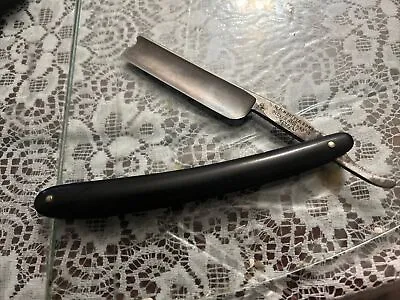 Vintage Straight Razor W. H. Morley & Son Clover Brand Germany & Box • $19.50