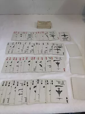 $11.99 • Buy Army AIRCRAFT RECOGNITION PLAYING CARDS 1979 GRAPHIC TRAINING AID 44-2-10