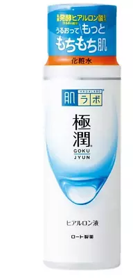 JAPAN Rohto Hadalabo Gokujyun Moisture Super Hyaluronic Acid Toner Lotion  170mL • $14.98