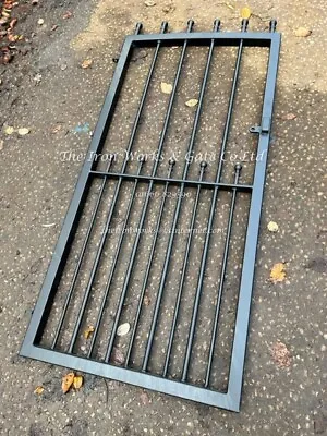 MANOR HEAVY DUTY GARDEN METAL GATE 793mm OP X 5ft TALL STRONG WROUGHT NARROW • £250