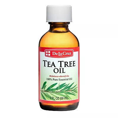 De La Cruz Pure Australian Tea Tree Essential Oil Steam-Distilled  2 FL OZ   • $13.99