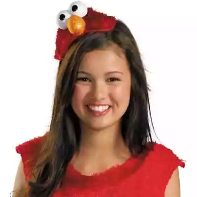 Elmo Headband Sesame Street Glitter Fancy Dress Up Halloween Costume Accessory • $17.77