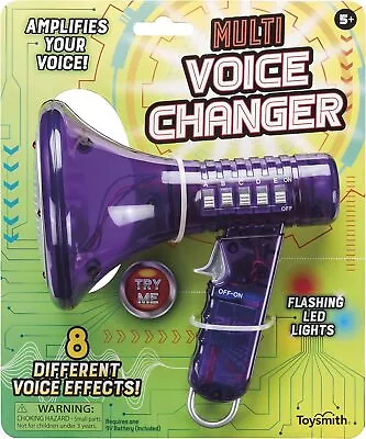 Multi Voice Changer-Amplifies Voice With 8 Different Voice Effects • $25