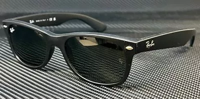 RAY BAN RB2132 622 Rubber Black Square Unisex 55 Mm Sunglasses • $167