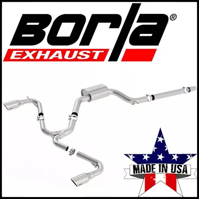 Borla S-Type Cat-Back Exhaust System Fits 2015-2017 Volkswagen GTI MK7 2.0L L4 • $1039.99