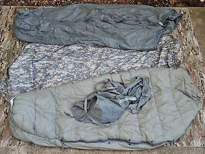 New Army Acu Intermediate Cold Military Sleeping Bag Modular Sleep System Mss • $359.92