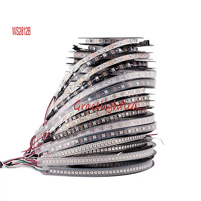 WS2812B 5050 RGB LED Strip 5M 150 300 Leds 144 30LED/M Individual Addressable 5V • $0.99