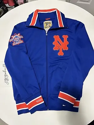 Mitchell & Ness 1986  New York Mets Track Jacket Sz 40 Medium Gift Jersey Bp • $109.99