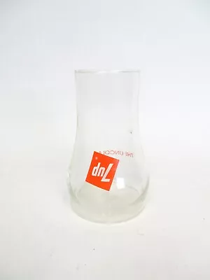 Vintage 7UP The Uncola Upside-down Cola Glass • $11.99