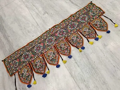 Banjara Valance Banjara Toran Door Valance Set Rabari Toran Kutchi Valance • $129.23