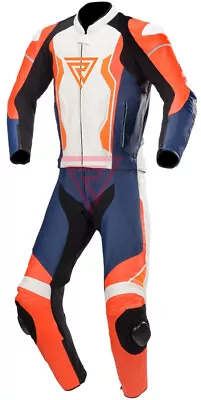 $349.99 • Buy Motorcycle Suit Motorbike Leather Riding Suit Racing/street Custom Made 1pc 2pc