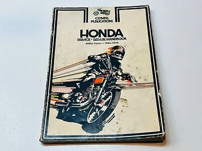 Clymer Honda Service Repair Shop Workshop Manual 1965-1974 CB450 CL450 CB CL 450 • $39.99