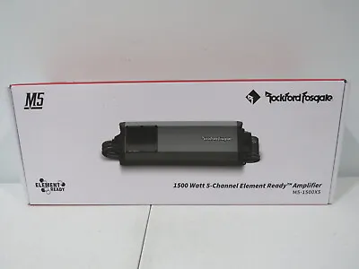 Rockford Fosgate M5-1500X5 Element Ready Marine 5-Channel 1500W Amplifier NEW • $529.99