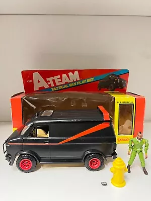 Rare The A Team MR T GALOOB Tactical Van Play Set In Original Box 1983 • $322.94