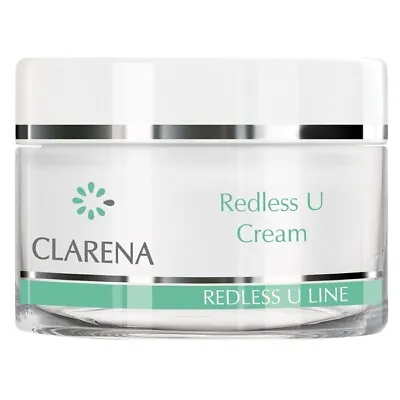 £29.16 • Buy Clarena Redless U  Cream For Rosacea With Vitamin U 50ml