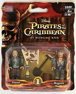 Mega Bloks Pirates Of The Caribbean 1039 PINTEL & RAGETTI - Brand New Unopened • $30