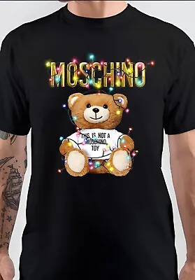 NWT Moschino This Is Not A Toy Funny Bear Gift Unisex T-Shirt  • $22.99