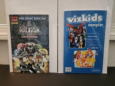 Voltron Force FCBD Vizkids Sampler 2 Book Lot Winx Club Redakai Mameshiba • $9.99