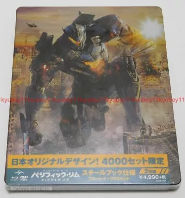 New Pacific Rim Uprising Limited Edition Blu-ray DVD Steelbook Japan GNXF-2364 • $50