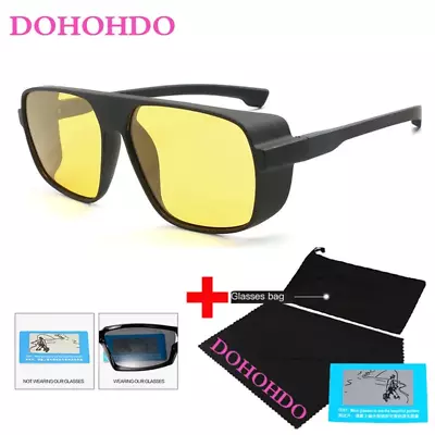 Polaroid Sunglasses Unisex Square Vintage Sun Glasses Famous Brand Polarized Sun • $14.69