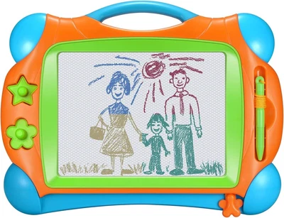 £19.20 • Buy Banne Bon Magnetic Drawing Doodle Board For Kids Toddlers 14Inch Colorful Travel