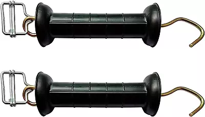 QMARK 2 Pack Electric Fence Gate Electric Fence Gate Handle With Poly Tape Buck • $20.57