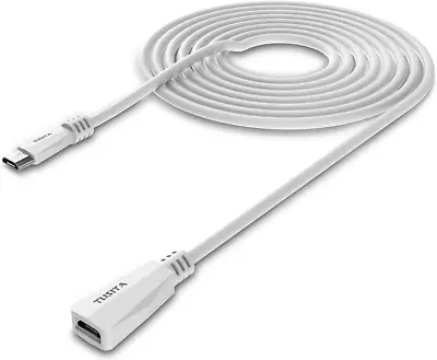 Micro USB Power Extension Cable (20Ft 6M) - Male To Female Extender Cord Replace • $15.53