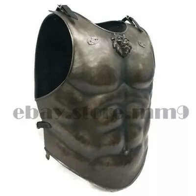 Loin Muscle Armor Jacket Medieval Cuirass Leather Jacket Christmas Jacket Gift • $154.50