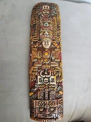 Guatemalan Mayan Inka Wall Hanger Rare Vintage • $29.99