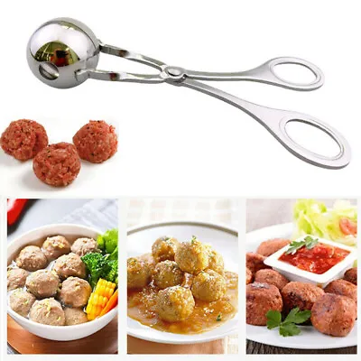 Meatball Maker Spoon Non Stick Thick Stainless Steel Meat Baller Kitc-ca • $2.97