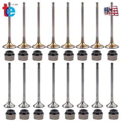 Engine Intake Valves & Exhaust Valves 16pc Kit Fit For Audi VW 2.0T (FSI TSI) • $32.28