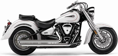 $706.37 • Buy Cobra Speedster Slashdown Exhaust System Chrome Yamaha V-Star 1100 2000-2009