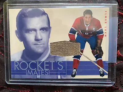 Rare 2001-02 BAP Memorabilia Rocket's Mates Game-Used Jersey Maurice Richard • $69.50