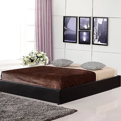 $345.80 • Buy PU Leather Double Bed Ensemble Frame Bedroom Furniture