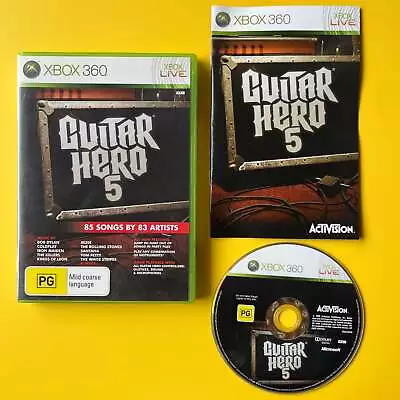 Xbox 360 - Guitar Hero 5 • $19