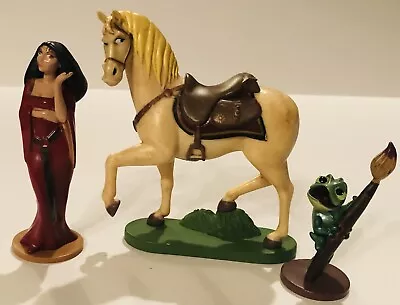 Disney Tangled Figures Gothel Maximus Pascal Set • $8.99