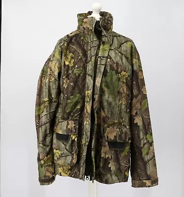 Jack Pyke Hunters Mens Parka Jacket Camo English Oak Evolution Green Rrp £80 Eg • £57.50