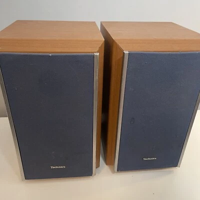 £24.94 • Buy Technics SB-HD55A Two Way Bookshelf Speakers 6 Ohm 100W