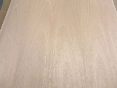 Mahogany Wood Veneer 24  X 48  With 3M Peel Stick Adhesive PSA 1/40  Thickness  • $57.50