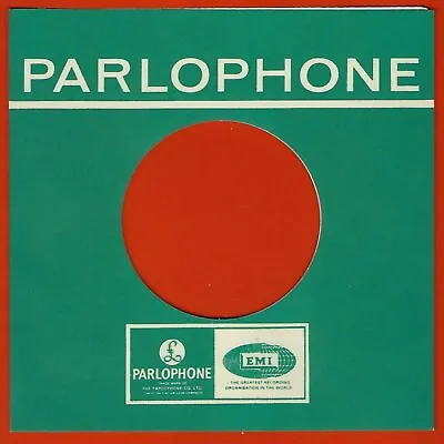 PARLOPHONE (green £ Logo & EMI) REPRODUCTION RECORD COMPANY SLEEVES (pack Of 10) • $6.15