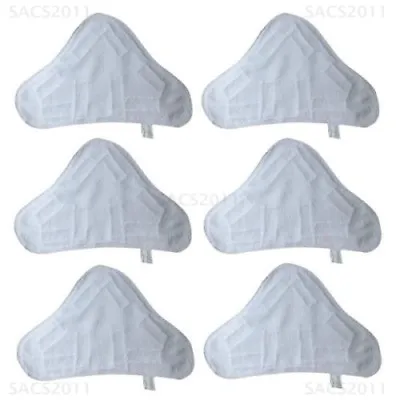 $7.95 • Buy For H2O X5, X10 Series Triangular Microfibre Cleaning Pads Pack (6)