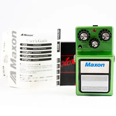 Maxon - OD9Pro+ Overdrive Effects Pedal With Box And Manual - Pro 9 Series • $189.99
