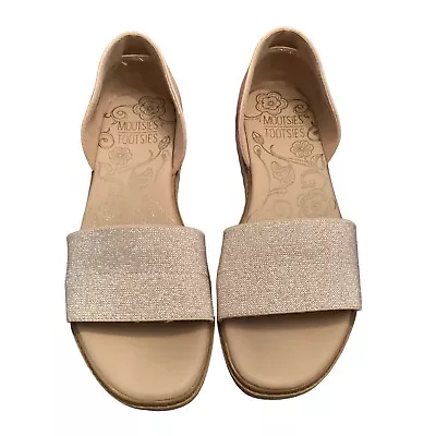 Mootsies Tootsies Women's Size 6.5 Penelope Sparkle Slip On Sandals • $15.95