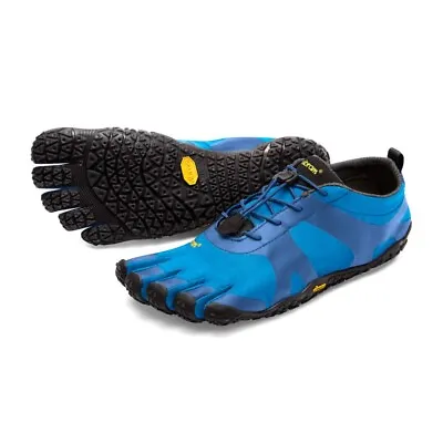 Vibram V-Alpha Size 11-11.5 M EU 45 Mens Trail / Road Running Shoes Blue 19M7102 • $89.99