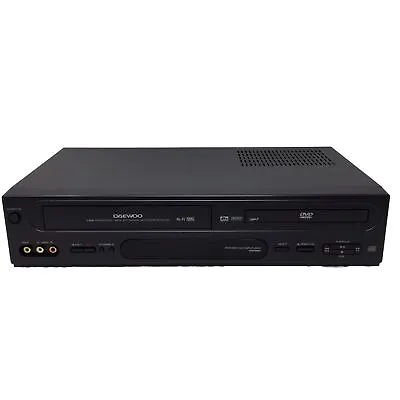 Daewoo DV6T834N DVD/VCR Combo Player *NO Remote - EXCELLENT!  ✅TESTED WORKS! • $29.75