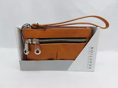 Kenneth Cole Reaction Light Brown Purse - Unused In Box • £12